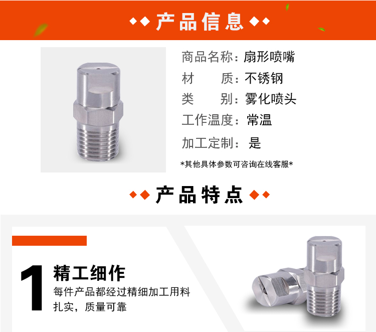 扇形喷嘴